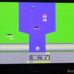 Atari 2600: Instalando o Mod 2600RGB - Parte 3 River Raid, usando a saída S-Video do 2600RGB.