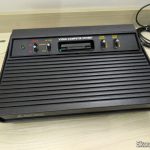Atari 2600: Instalando o Mod 2600RGB – Parte 4 Atari 2600 com o mod 2600RGB, após a limpeza.