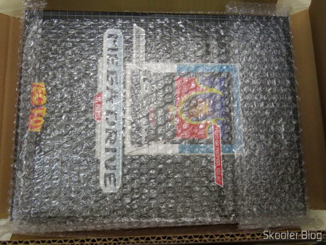 A caixa do livro Mega Drive Definitivo substituta.