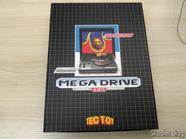 A caixa do livro Mega Drive Definitivo substituta.