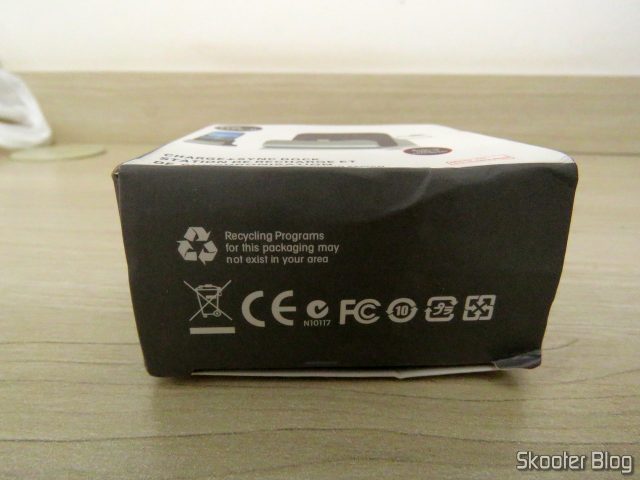 Dock Station para Celular com Plug USB Tipo C, em sua embalagem.