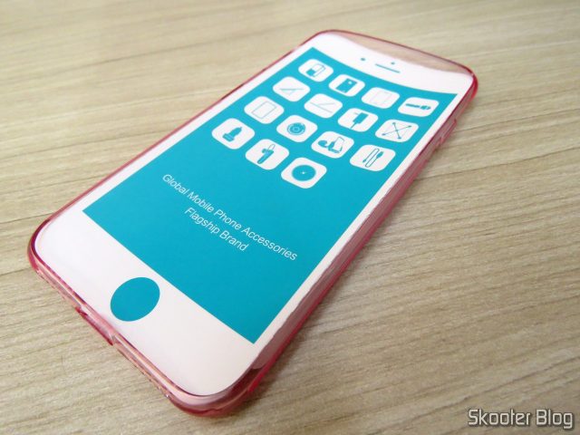 Capa para iPhone 7 Nillkin Ultra Fina Rosa Translúcida