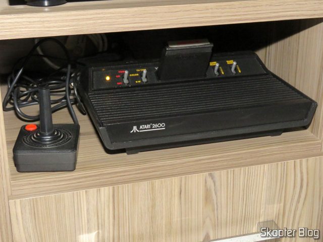 Atari 2600, conectado ao gscartsw_lite v1.5.