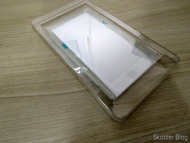 Película de Vidro Temperado Nillkin 3D AP+Pro para Apple iPhone 7 4,7" 0,23mm, em sua embalagem.