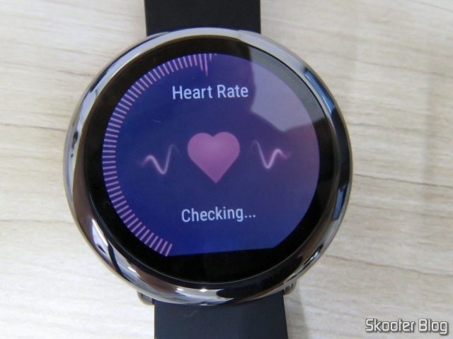 Frequência Cardíaca no Amazfit Pace.
