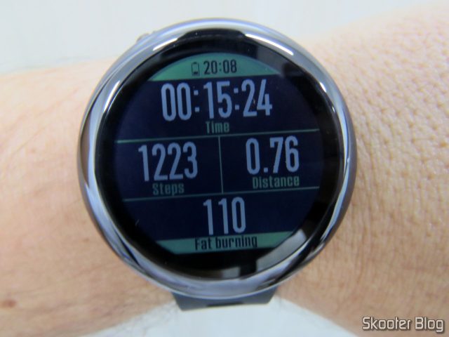 Caminhada com o Amazfit Pace.