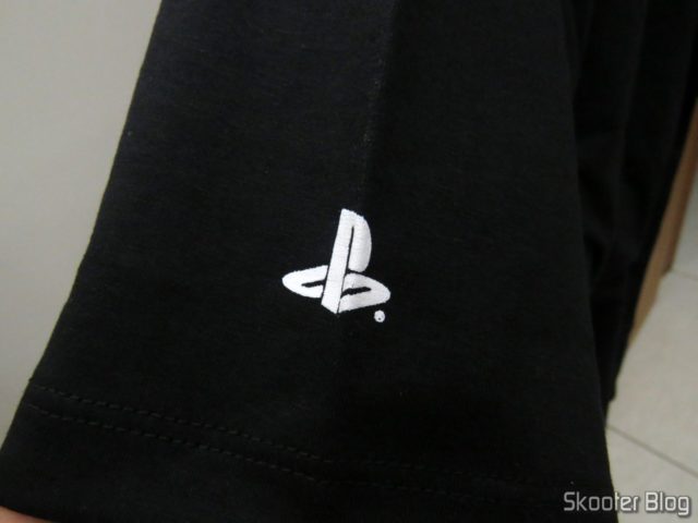 Camiseta exclusiva que veio com o Crash Bandicoot N. Sane Trilogy (PS4)