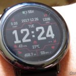 Smart Watch Xiaomi Huami Amazfit Pace modelo A1612 Original Meu Amazfit Pace com a watchface Prototype Source.