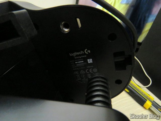 Câmbio Logitech Driving Force Shifter para G29/G920 Preto.