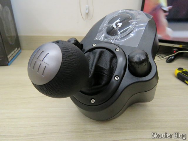 Câmbio Logitech Driving Force Shifter para G29/G920 Preto.