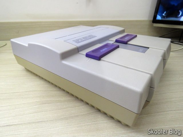 Super Nintendo, após a limpeza profunda.