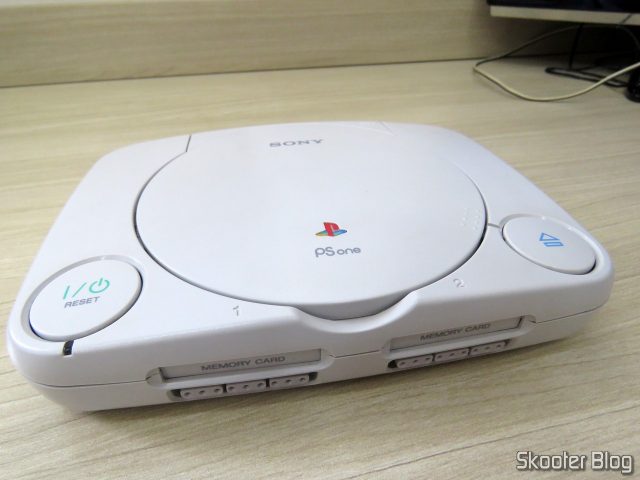 Playstation One, após a limpeza.