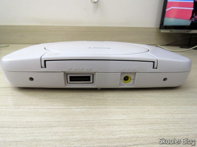 Playstation One, após a limpeza.