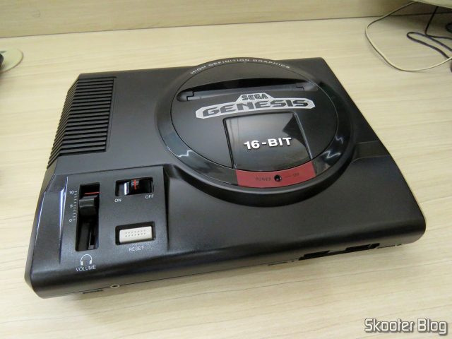 Mega Drive (Sega Genesis), após a limpeza.