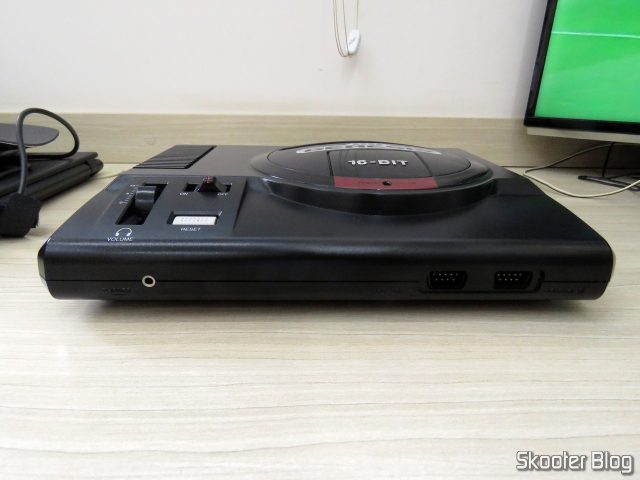 Mega Drive (Sega Genesis), após a limpeza.
