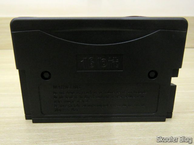 Cartucho de Mega Drive da AliExpress: Castle of Illusion starring Mickey Mouse