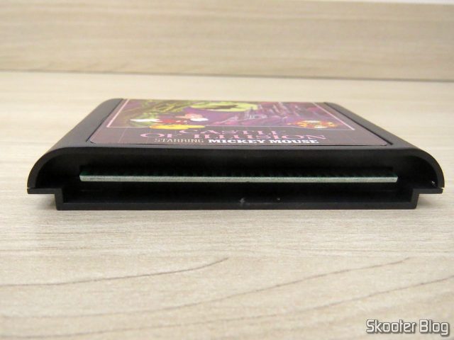Cartucho de Mega Drive da AliExpress: Castle of Illusion starring Mickey Mouse