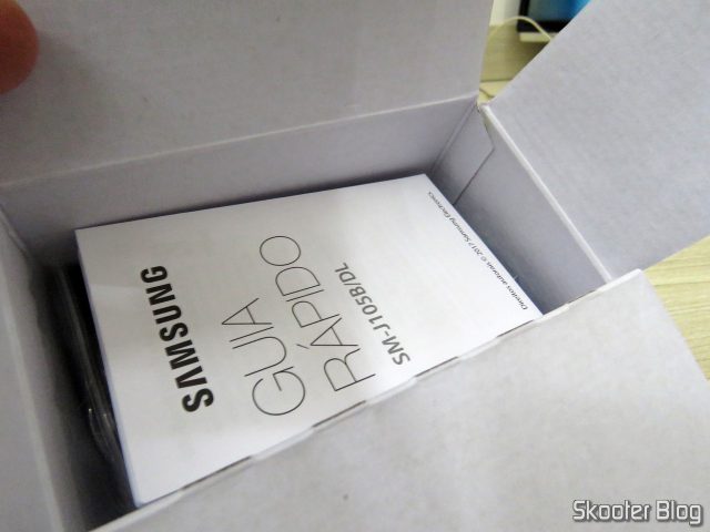 Guia Rápido do Smartphone Samsung Galaxy J1 Mini Duos.
