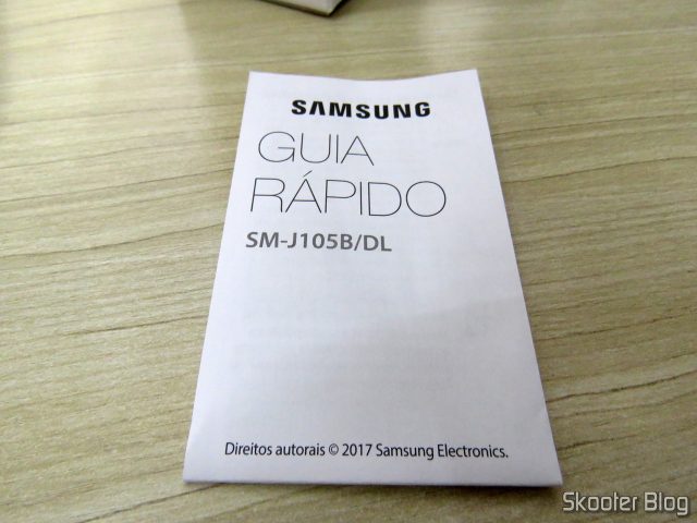 Guia Rápido do Smartphone Samsung Galaxy J1 Mini Duos.
