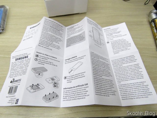 Guia Rápido do Smartphone Samsung Galaxy J1 Mini Duos.