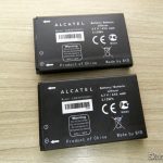 Bateria Alcatel CAB30P0000C1: a nova e a que veio com meu telefone.