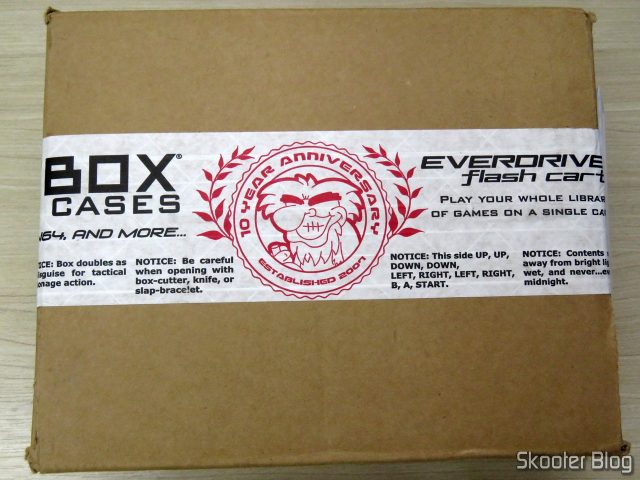 Pacote com o Mega EverDrive X7 - Deluxe Edition.