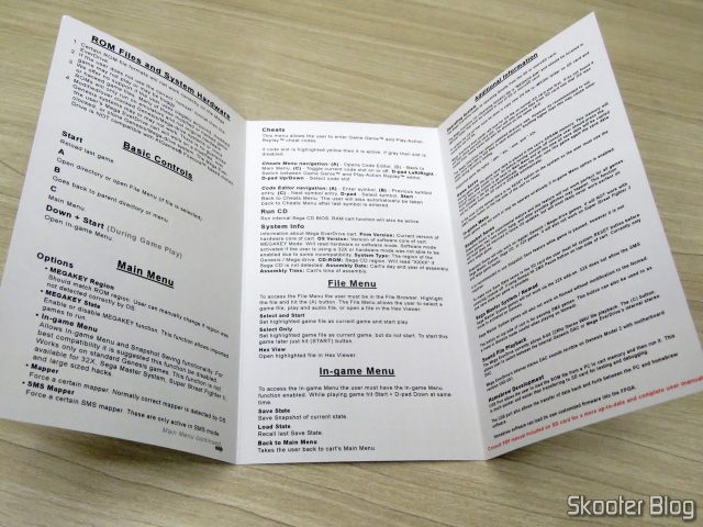 Manual de Instruções do Mega EverDrive X7 - Deluxe Edition.