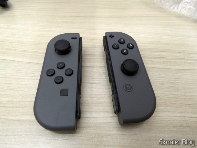 Joy-con do Nintendo Switch.