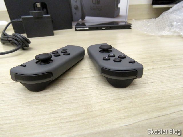 Joy-con do Nintendo Switch.