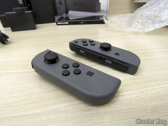 Joy-con do Nintendo Switch.