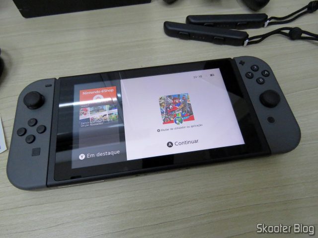 Super Mario Odyssey no Nintendo Switch.