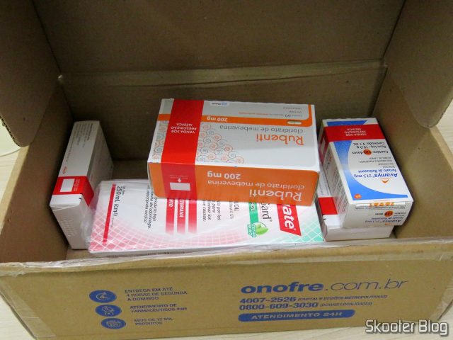 Drogaria Onofre - 4º Pedido: 4x Alektos, Rubenti, Avamys, Periogard e Neosoro