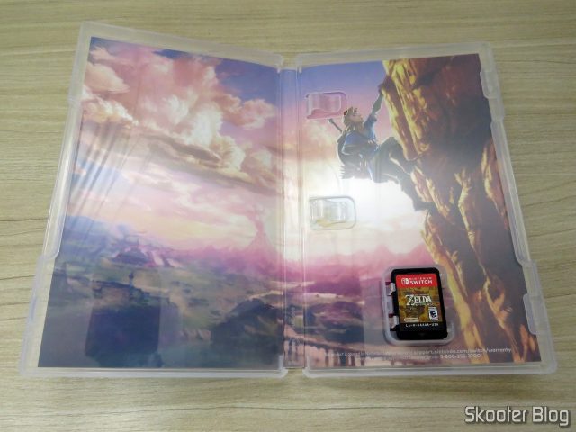 Cartucho do The Legend of Zelda: Breath of the Wild - Nintendo Switch.