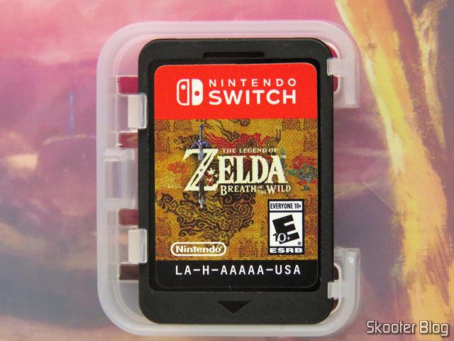 Cartucho do The Legend of Zelda: Breath of the Wild - Nintendo Switch.