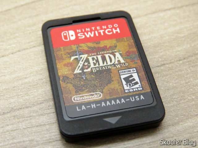 Cartucho do The Legend of Zelda: Breath of the Wild - Nintendo Switch.
