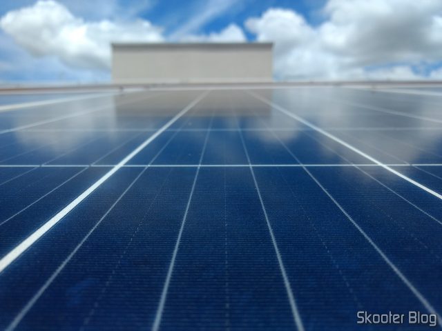 Painéis Fotovoltaicos instalados no meu telhado.