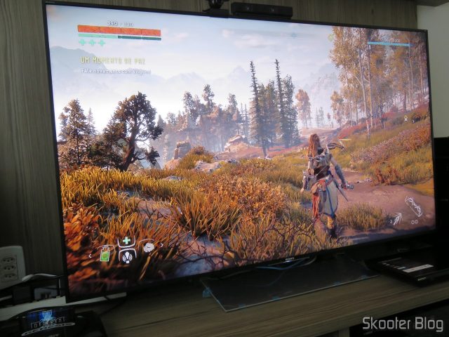 Playstation 4 Pro na TV Sony XBR-55X905E.