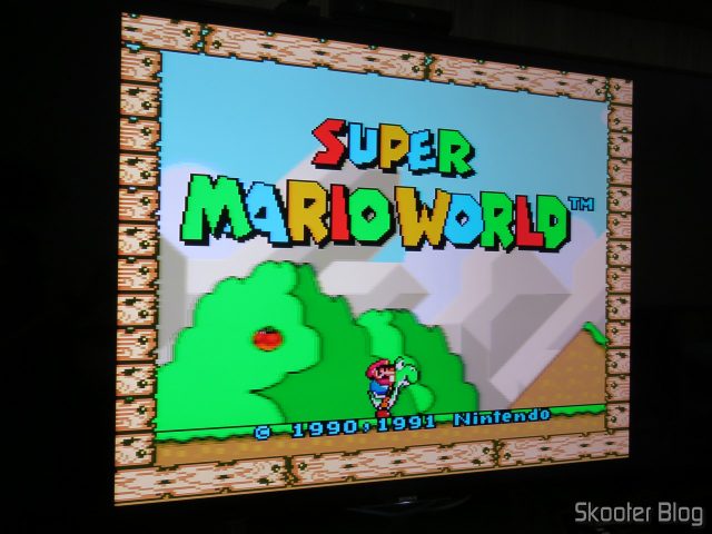 Super Nintendo na Sony XBR-55X905E.