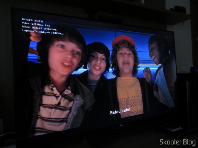 Netflix na Sony XBR-55X905E.