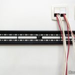 Suporte Fixo p/ TV LCD, LED ou Plasma de 32" a 75" ELG E600 NEW, fixado na parede.