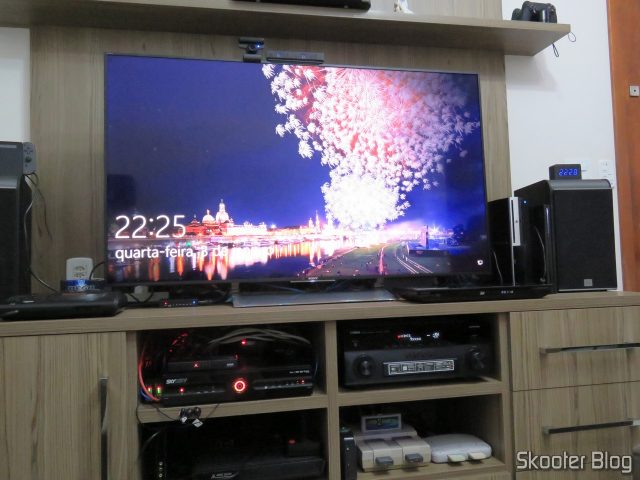 Receiver Yamaha Aventage RX-A870, identificando a fonte: MSI Cubi 2.
