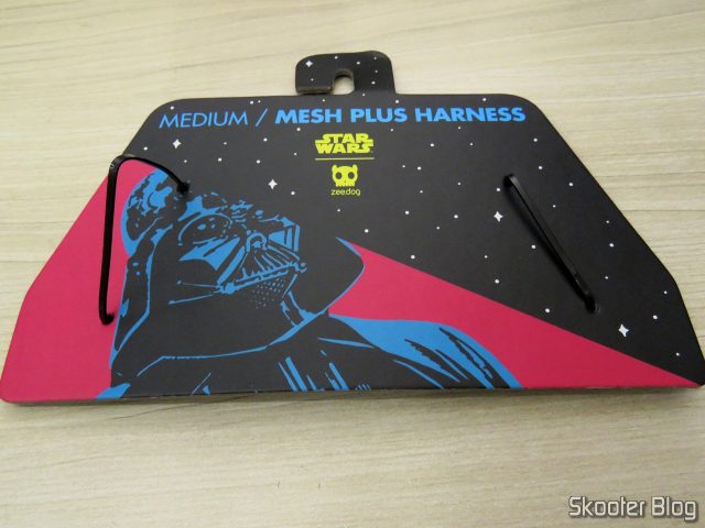 Embalagem do Peitoral para Cachorros Zee.Dog Mesh Plus Star Wars Darth Vader M.