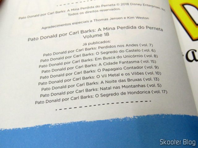 Pato Donald - A Mina Perdida do Perneta - Coleção Carl Barks Definitiva