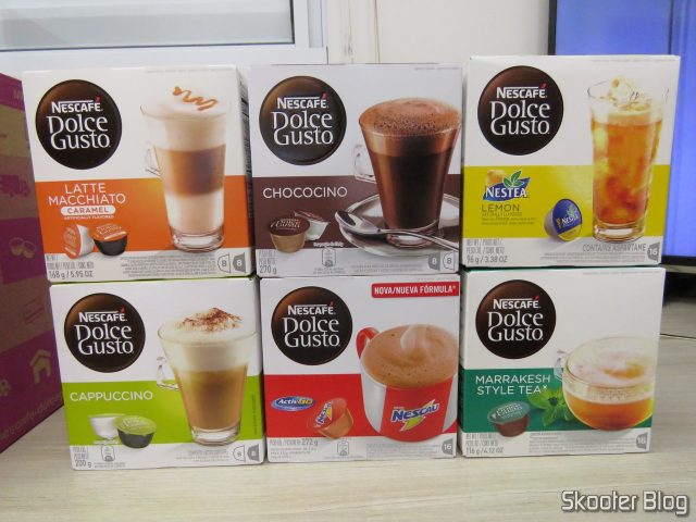 2ª Remessa de Cápsulas Nescafé Dolce Gusto: Nescau, Marrakesh Style Tea, Nestea® Limão, etc. 6 2ª Remessa de Cápsulas Nescafé Dolce Gusto: Cappucino, Chococino, Caramel Latte Macchiato, Nescau, Marrakesh Style Tea, e Nestea® Limão