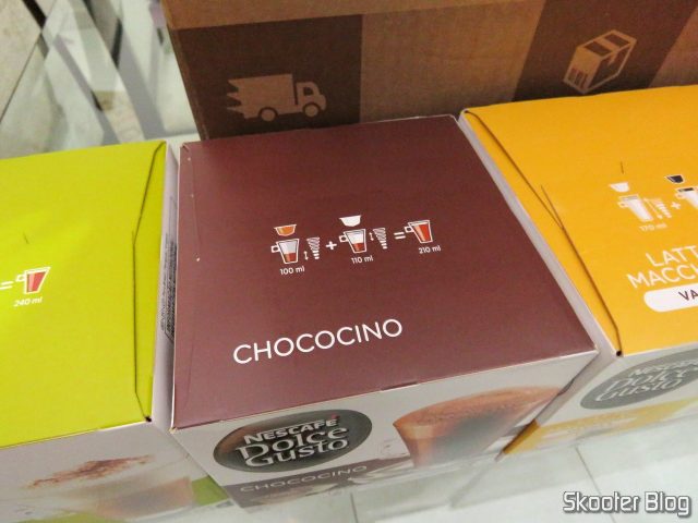 As cápsulas de Chococino.