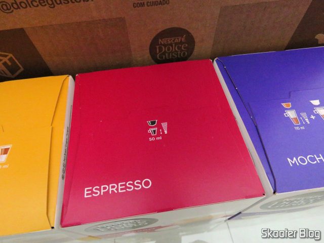 As cápsulas de Expresso.