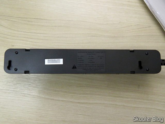 Filtro De Linha Clamper 5 Tomadas iCLAMPER Energia 5 Preto.
