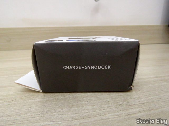 Dock Station para Celular com Plug USB Tipo C, em sua embalagem.