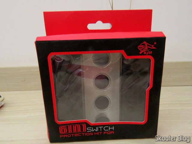 Capas de Silicone para Joy-Con KJH, em sua embalagem.