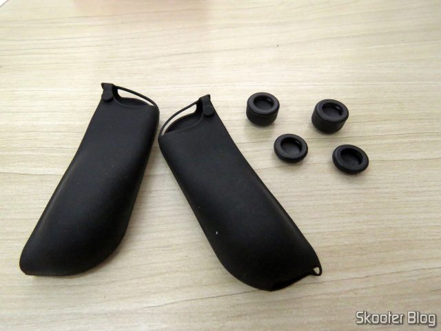 Capas de Silicone para Joy-Con KJH, e thumb grips.